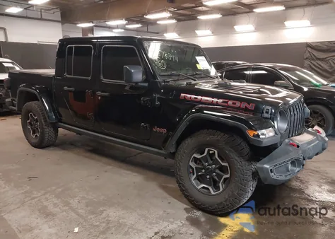 2022 Jeep Gladiator Rubicon 4X4 из США, поврежденный, VIN 1C6JJTBG7NL127032